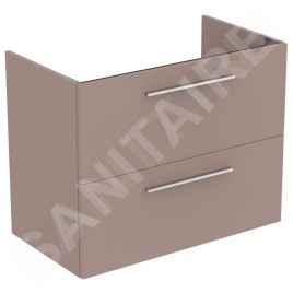 Ideal Standard i.Life A - Meuble sous lavabo, 800x440x630 mm, 2 tiroirs, beige mat T5256NH