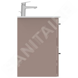 Ideal Standard i.Life A - Meuble sous lavabo, 800x440x630 mm, 2 tiroirs, beige mat T5256NH