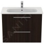 Ideal Standard i.Life A - Meuble sous lavabo, 800x440x630 mm, 2 tiroirs, chêne à café T5256NW Ideal Standard i.Life A - Meuble sous lavabo, 800x440x630 mm, 2 tiroirs, chêne à café T5256NW