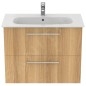 Ideal Standard i.Life A - Meuble sous lavabo, 800x440x630 mm, 2 tiroirs, chêne T5256NX Ideal Standard i.Life A - Meuble sous lavabo, 800x440x630 mm, 2 tiroirs, chêne T5256NX