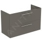 Ideal Standard i.Life A - Meuble sous lavabo, 1000x440x630 mm, 2 tiroirs, quartz gris mat T5257NG Ideal Standard i.Life A - Meuble sous lavabo, 1000x440x630 mm, 2 tiroirs, quartz gris mat T5257NG