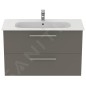 Ideal Standard i.Life A - Meuble sous lavabo, 1000x440x630 mm, 2 tiroirs, quartz gris mat T5257NG Ideal Standard i.Life A - Meuble sous lavabo, 1000x440x630 mm, 2 tiroirs, quartz gris mat T5257NG
