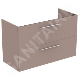 Ideal Standard i.Life A - Meuble sous lavabo, 1000x440x630 mm, 2 tiroirs, beige mat T5257NH
