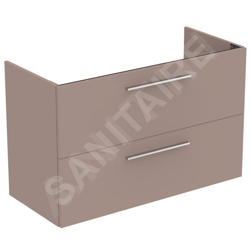 Ideal Standard i.Life A - Meuble sous lavabo, 1000x440x630 mm, 2 tiroirs, beige mat T5257NH