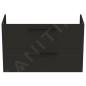 Ideal Standard i.Life A - Meuble sous lavabo, 1000x440x630 mm, 2 tiroirs, gris mat carbon T5257NV