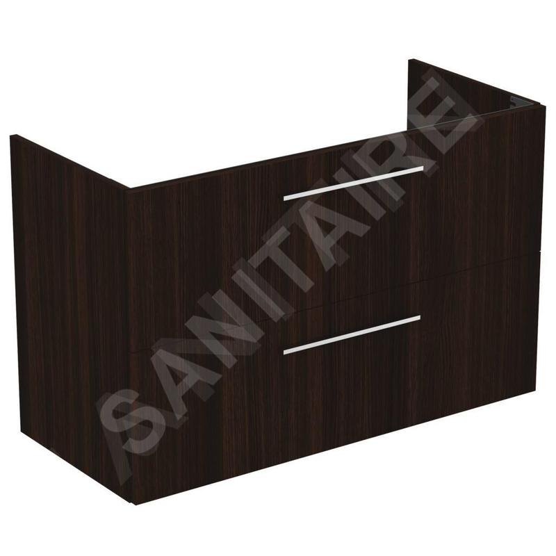 Ideal Standard i.Life A - Meuble sous lavabo, 1000x440x630 mm, 2 tiroirs, chêne à café T5257NW Ideal Standard i.Life A - Meuble sous lavabo, 1000x440x630 mm, 2 tiroirs, chêne à café T5257NW