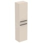 Ideal Standard i.Life A - Armoire haute 400x300x1600 mm, 2 portes G / D, sable mat T5260NF