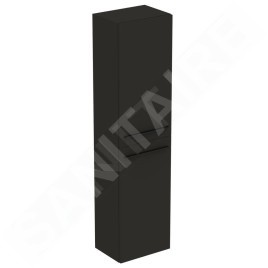 Ideal Standard i.Life A - Armoire haute 400x300x1600 mm, 2 portes G / D, gris mat carbon T5260NV
