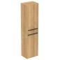 Ideal Standard i.Life A - Armoire haute 400x300x1600 mm, 2 portes G / D, chêne T5260NX