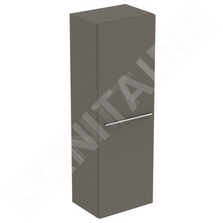 Ideal Standard i.Life A - Armoire haute 400x300x1200 mm, 1 porte G / D, quartz gris mat T5261NG