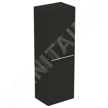 Ideal Standard i.Life A - Armoire haute 400x300x1200 mm, 1 porte G / D, gris mat carbon T5261NV