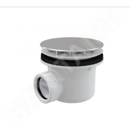 Alcadrain Siphons - Siphon, diamètre 90 mm, chromé A49CR