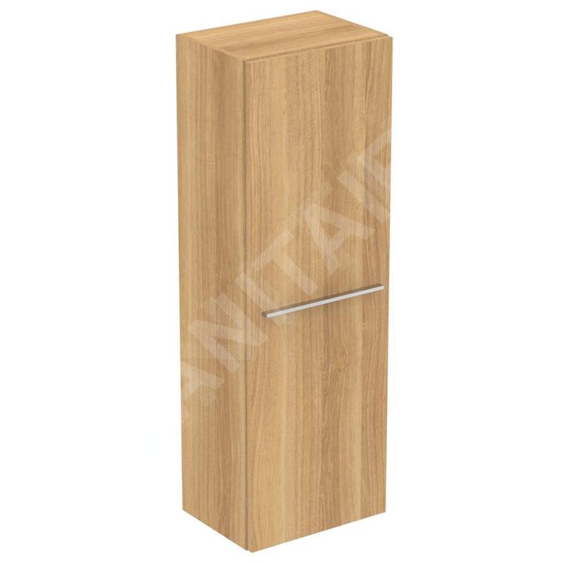 Ideal Standard i.Life A - Armoire haute 400x300x1200 mm, 1 porte G / D, chêne T5261NX