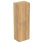 Ideal Standard i.Life A - Armoire haute 400x300x1200 mm, 1 porte G / D, chêne T5261NX