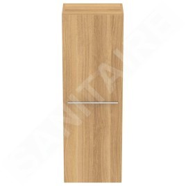 Ideal Standard i.Life A - Armoire haute 400x300x1200 mm, 1 porte G / D, chêne T5261NX