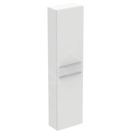 Ideal Standard i.Life S - Armoire haute 400x210x1600 mm, 2 portes G / D, blanc mat T5288DU