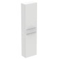 Ideal Standard i.Life S - Armoire haute 400x210x1600 mm, 2 portes G / D, blanc mat T5288DU