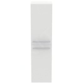 Ideal Standard i.Life S - Armoire haute 400x210x1600 mm, 2 portes G / D, blanc mat T5288DU