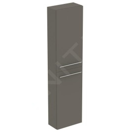 Ideal Standard i.Life S - Armoire haute 400x210x1600 mm, 2 portes G / D, quartz gris mat T5288NG