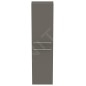Ideal Standard i.Life S - Armoire haute 400x210x1600 mm, 2 portes G / D, quartz gris mat T5288NG