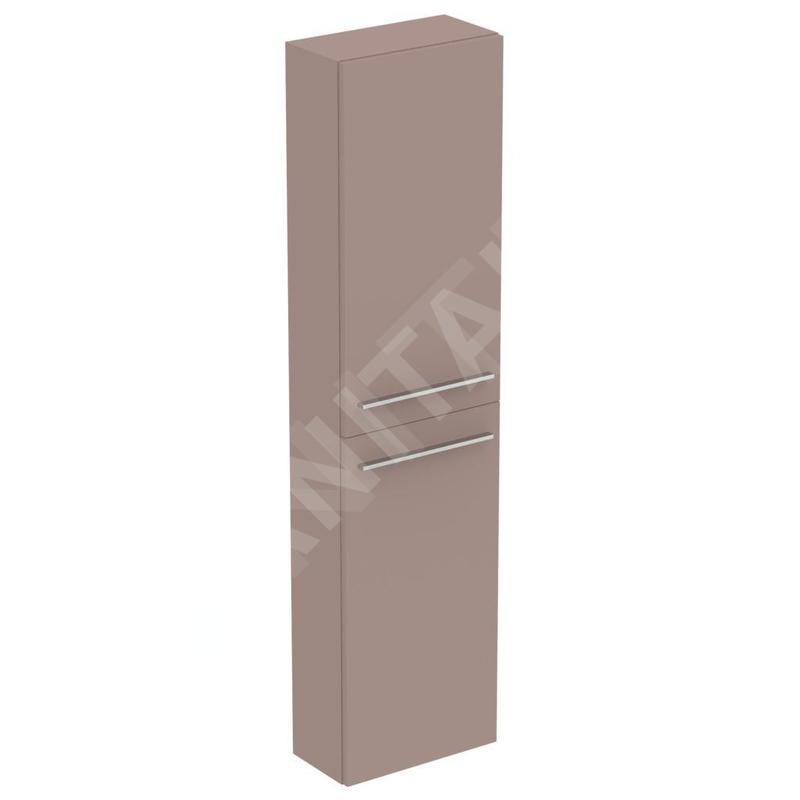 Ideal Standard i.Life S - Armoire haute 400x210x1600 mm, 2 portes G / D, beige mat T5288NH