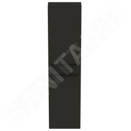 Ideal Standard i.Life S - Armoire haute 400x210x1600 mm, 2 portes G / D, gris mat carbon T5288NV