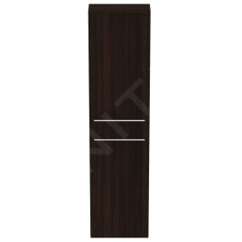 Ideal Standard i.Life S - Armoire haute 400x210x1600 mm, 2 portes G / D, chêne à café T5288NW
