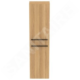 Ideal Standard i.Life S - Armoire haute 400x210x1600 mm, 2 portes G / D, chêne T5288NX