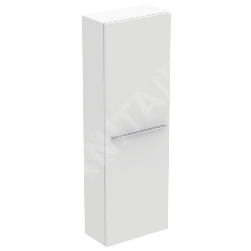 Ideal Standard i.Life S - Armoire haute 400x210x1200 mm, 1 porte G / D, blanc mat T5289DU