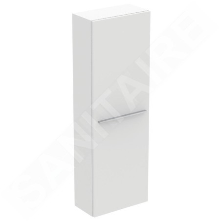 Ideal Standard i.Life S - Armoire haute 400x210x1200 mm, 1 porte G / D, blanc mat T5289DU