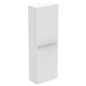 Ideal Standard i.Life S - Armoire haute 400x210x1200 mm, 1 porte G / D, blanc mat T5289DU