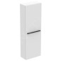 Ideal Standard i.Life S - Armoire haute 400x210x1200 mm, 1 porte G / D, blanc mat T5289DU