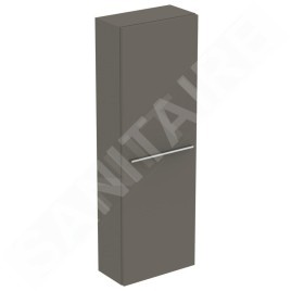 Ideal Standard i.Life S - Armoire haute 400x210x1200 mm, 1 porte G / D, quartz gris mat T5289NG