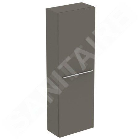 Ideal Standard i.Life S - Armoire haute 400x210x1200 mm, 1 porte G / D, quartz gris mat T5289NG