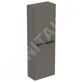 Ideal Standard i.Life S - Armoire haute 400x210x1200 mm, 1 porte G / D, quartz gris mat T5289NG