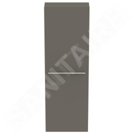 Ideal Standard i.Life S - Armoire haute 400x210x1200 mm, 1 porte G / D, quartz gris mat T5289NG