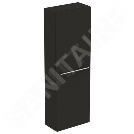 Ideal Standard i.Life S - Armoire haute 400x210x1200 mm, 1 porte G / D, gris mat carbon T5289NV