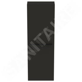 Ideal Standard i.Life S - Armoire haute 400x210x1200 mm, 1 porte G / D, gris mat carbon T5289NV