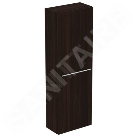 Ideal Standard i.Life S - Armoire haute 400x210x1200 mm, 1 porte G / D, chêne à café T5289NW