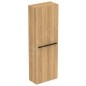 Ideal Standard i.Life S - Armoire haute 400x210x1200 mm, 1 porte G / D, chêne T5289NX