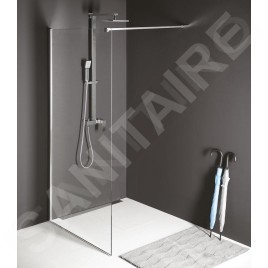 Polysan Modular Shower - Paroi de douche 1100 mm, verre clair MS1-110