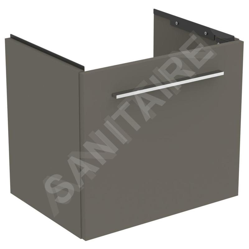 Ideal Standard i.Life S - Meuble sous lavabo, 500x375x440 mm, quartz gris mat T5290NG Ideal Standard i.Life S - Meuble sous lavabo, 500x375x440 mm, quartz gris mat T5290NG