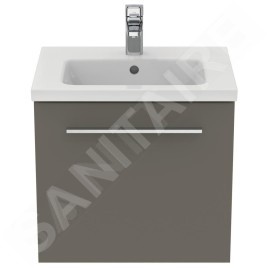 Ideal Standard i.Life S - Meuble sous lavabo, 500x375x440 mm, quartz gris mat T5290NG