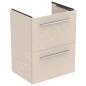 Ideal Standard i.Life S - Meuble sous lavabo, 500x375x630 mm, 2 tiroirs, sable mat T5291NF