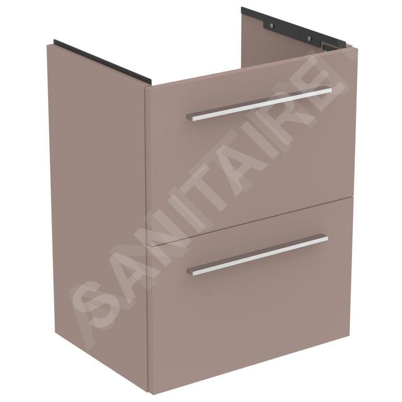 Ideal Standard i.Life S - Meuble sous lavabo, 500x375x630 mm, 2 tiroirs, beige mat T5291NH Ideal Standard i.Life S - Meuble sous lavabo, 500x375x630 mm, 2 tiroirs, beige mat T5291NH