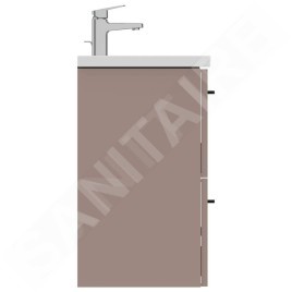 Ideal Standard i.Life S - Meuble sous lavabo, 500x375x630 mm, 2 tiroirs, beige mat T5291NH