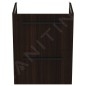 Ideal Standard i.Life S - Meuble sous lavabo, 500x375x630 mm, 2 tiroirs, chêne à café T5291NW Ideal Standard i.Life S - Meuble sous lavabo, 500x375x630 mm, 2 tiroirs, chêne à café T5291NW