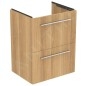 Ideal Standard i.Life S - Meuble sous lavabo, 500x375x630 mm, 2 tiroirs, chêne T5291NX Ideal Standard i.Life S - Meuble sous lavabo, 500x375x630 mm, 2 tiroirs, chêne T5291NX