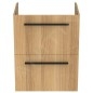 Ideal Standard i.Life S - Meuble sous lavabo, 500x375x630 mm, 2 tiroirs, chêne T5291NX Ideal Standard i.Life S - Meuble sous lavabo, 500x375x630 mm, 2 tiroirs, chêne T5291NX