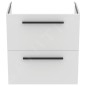 Ideal Standard i.Life S - Meuble sous lavabo, 600x375x630 mm, 2 tiroirs, blanc mat T5293DU Ideal Standard i.Life S - Meuble sous lavabo, 600x375x630 mm, 2 tiroirs, blanc mat T5293DU